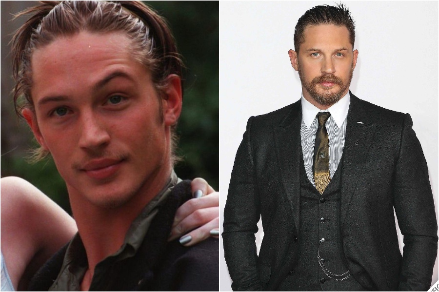 Tom Hardy | Cambios en la imagen de celebridades que no recordamos | su belleza