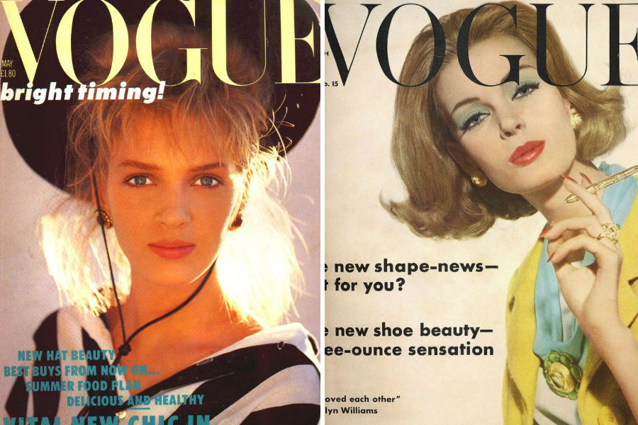 Uma Thurman y Nena von Schlebrugge