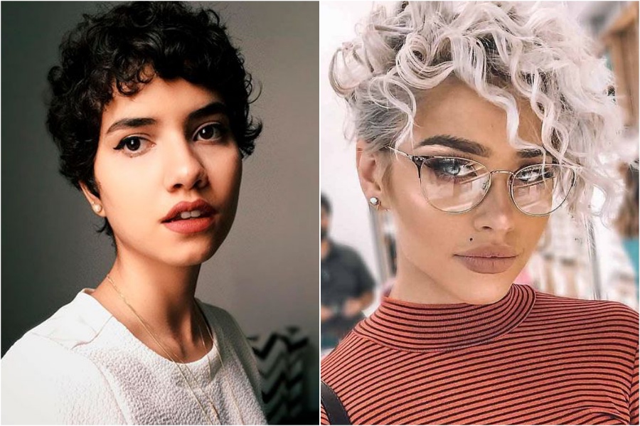 Corte Pixie rizado | ¿Qué tipo de corte Pixie deberías hacerte? su belleza