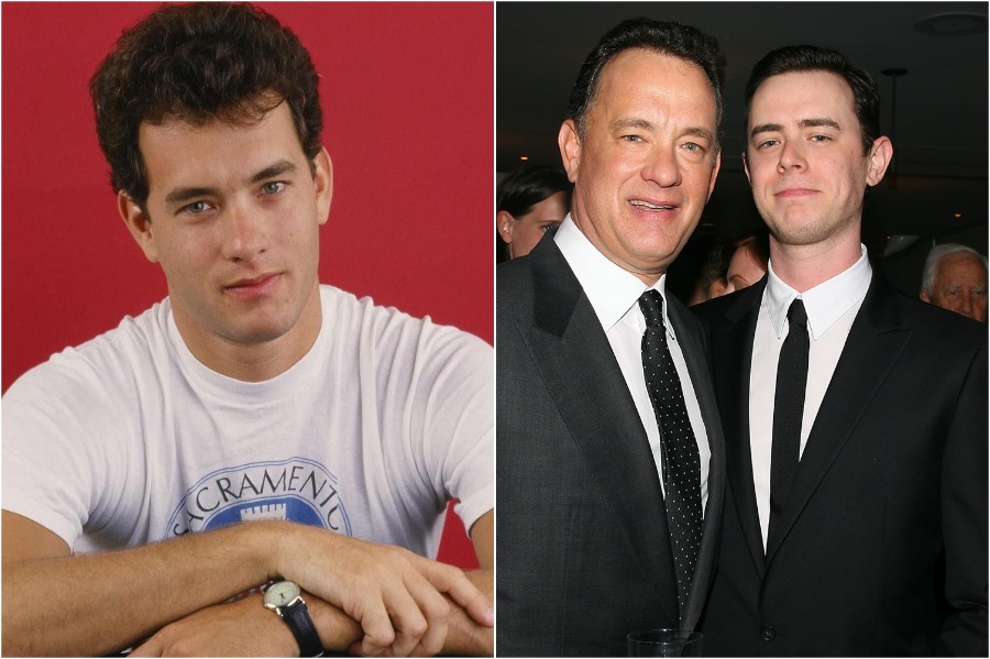 Tom y Colin Hanks