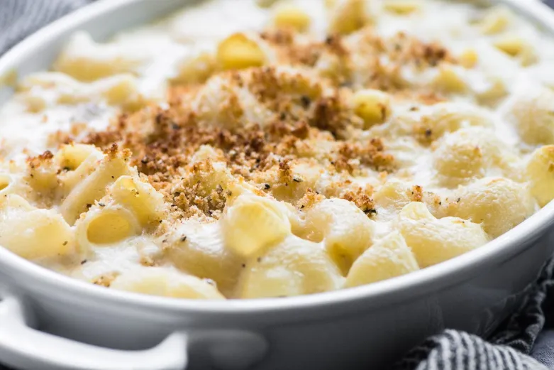 Macarrones con queso Brie y cuatro quesos | 8 ideas de platos vegetarianos para la mesa de Acción de Gracias |: Su belleza