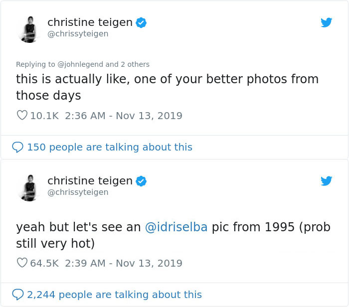 Relaciones |: John Legend es nombrado el hombre vivo más sexy de 2019, su esposa Chrissy Teigen se convierte en su mayor troll | su belleza